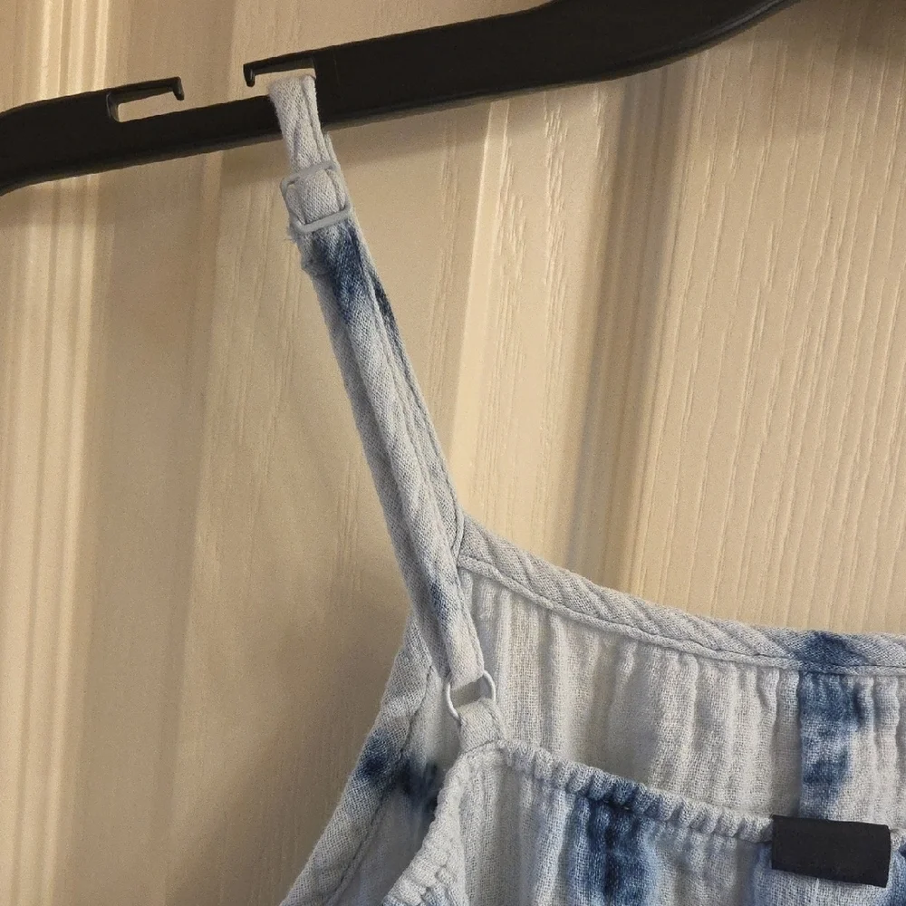 GAP Blue Tie-Dye Dress